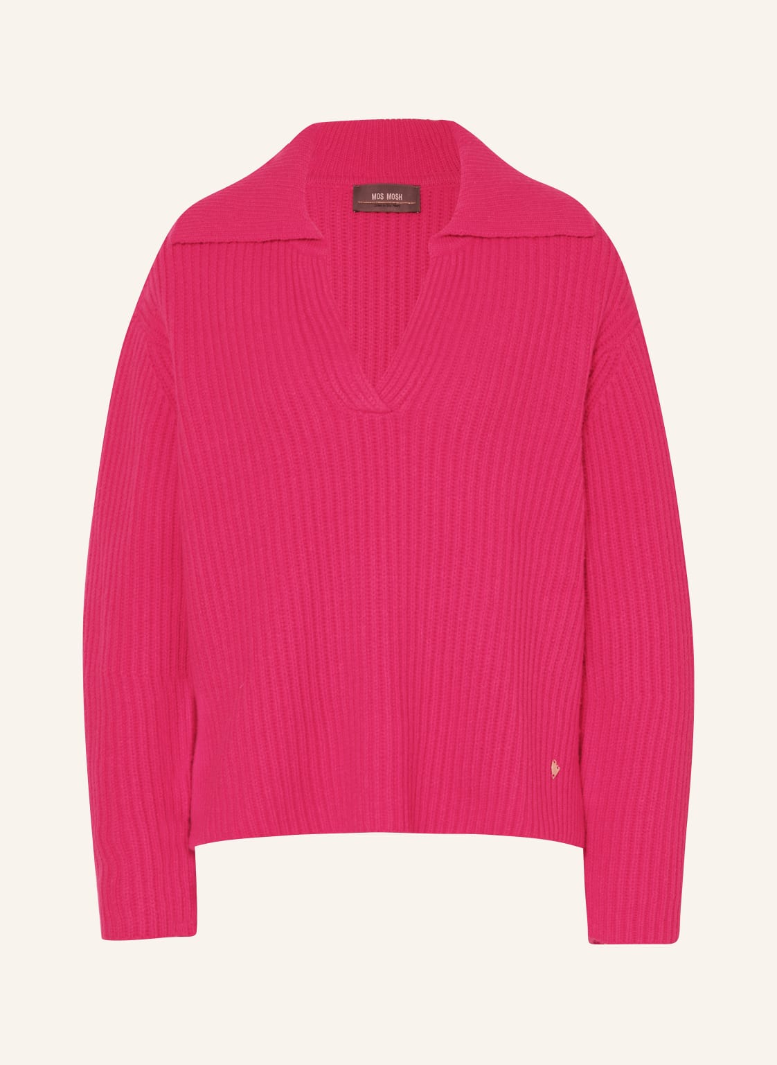 Mos Mosh Cashmere-Pullover Mmiva pink von MOS MOSH