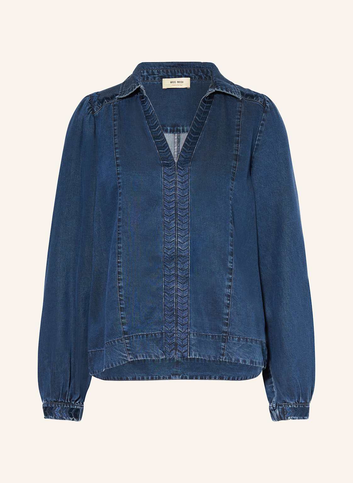 Mos Mosh Jeansbluse Mmfozi Tenly blau Mos Mosh Jeansbluse Mmfozi Tenly blau von MOS MOSH