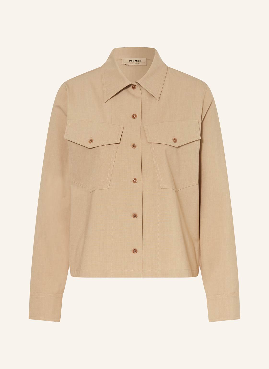 Mos Mosh Overjacket Mmphila Roy beige Mos Mosh Overjacket Mmphila Roy beige von MOS MOSH