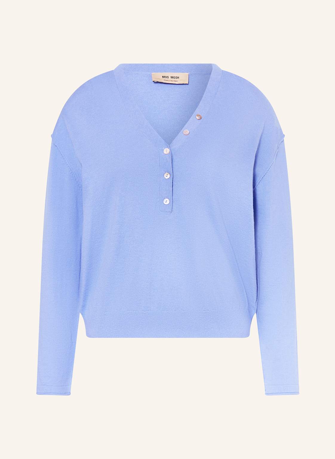 Mos Mosh Pullover Mmchani blau von MOS MOSH