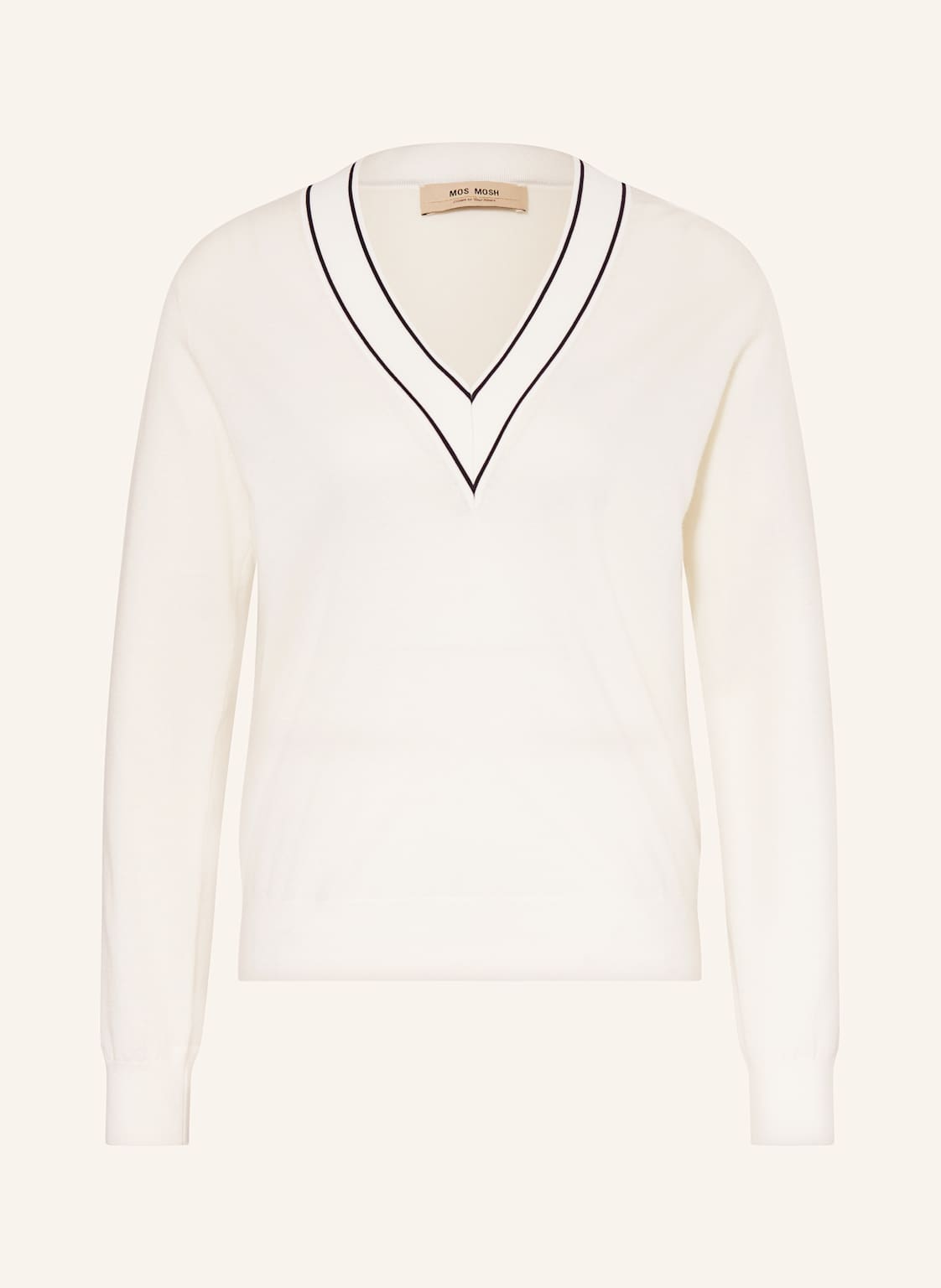 Mos Mosh Pullover Mmrelena Aus Cashmere weiss Mos Mosh Pullover Mmrelena Aus Cashmere weiss von MOS MOSH