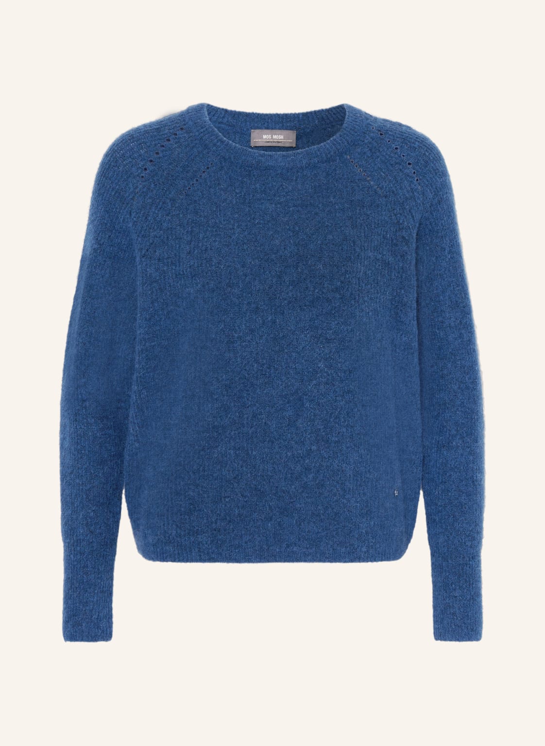 Mos Mosh Pullover Mmtammy Thora Mit Alapka Und Cashmere blau von MOS MOSH