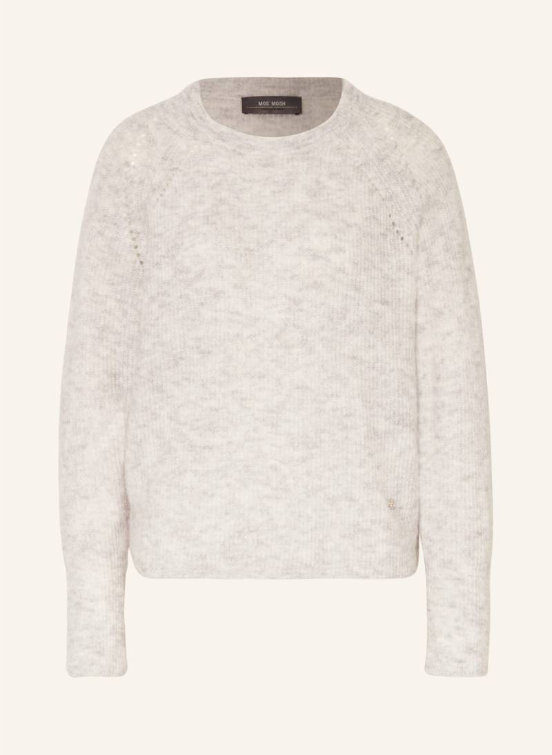 Mos Mosh Pullover Mmtammy Thora Mit Alapka Und Cashmere grau von MOS MOSH