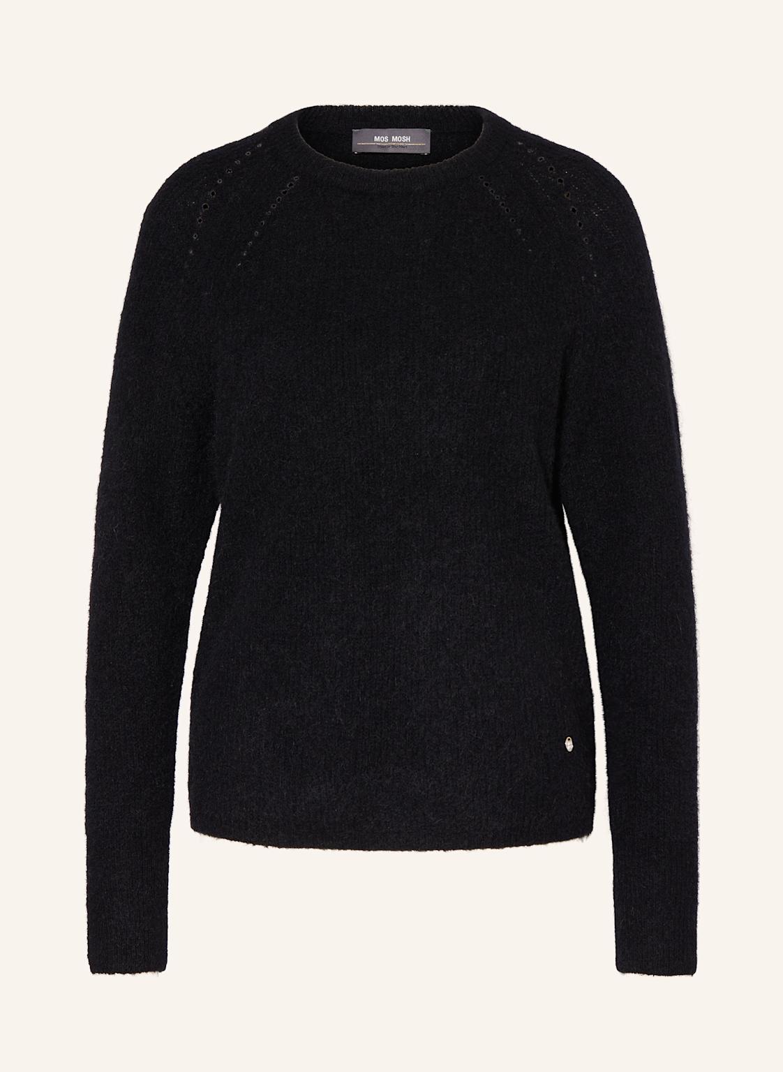 Mos Mosh Pullover Mmtammy Thora Mit Alapka Und Cashmere schwarz von MOS MOSH