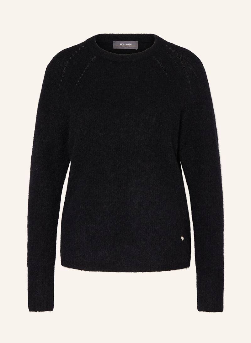 Mos Mosh Pullover Mmtammy Thora Mit Alapka Und Cashmere schwarz von MOS MOSH