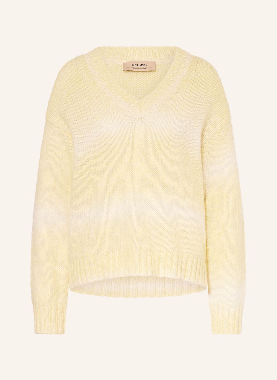 Mos Mosh Pullover Mmwelma gelb Mos Mosh Pullover Mmwelma gelb von MOS MOSH