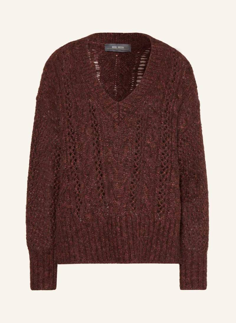 Mos Mosh Pullover Mmwelma rot von MOS MOSH