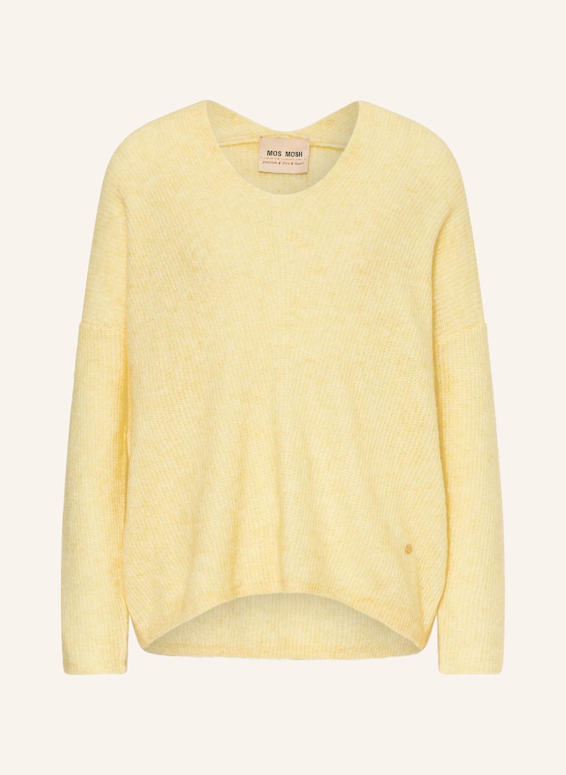 Mos Mosh Pullover Thora Mit Alpaka gelb Mos Mosh Pullover Thora Mit Alpaka gelb von MOS MOSH