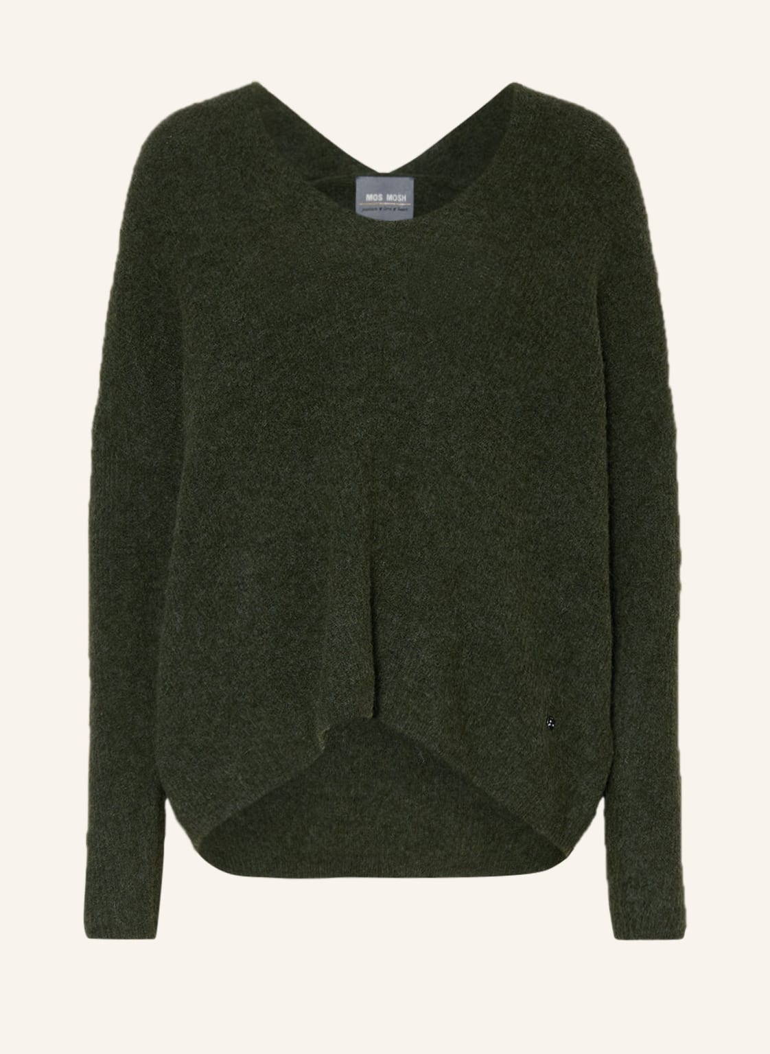 Mos Mosh Pullover Thora Mit Alpaka gruen Mos Mosh Pullover Thora Mit Alpaka gruen von MOS MOSH