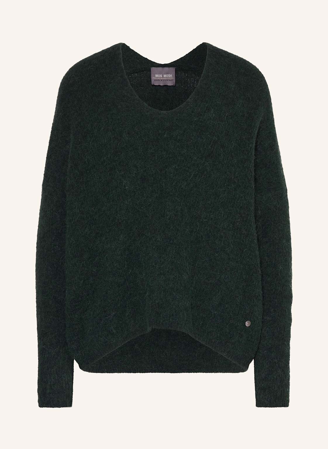Mos Mosh Pullover Thora Mit Alpaka gruen Mos Mosh Pullover Thora Mit Alpaka gruen von MOS MOSH