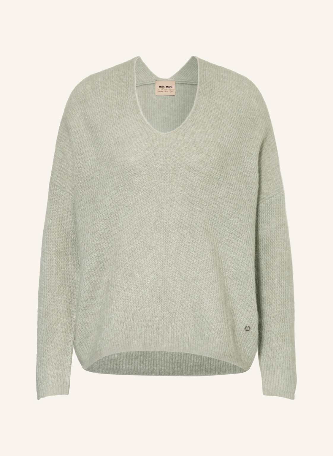 Mos Mosh Pullover Thora Mit Alpaka gruen Mos Mosh Pullover Thora Mit Alpaka gruen von MOS MOSH
