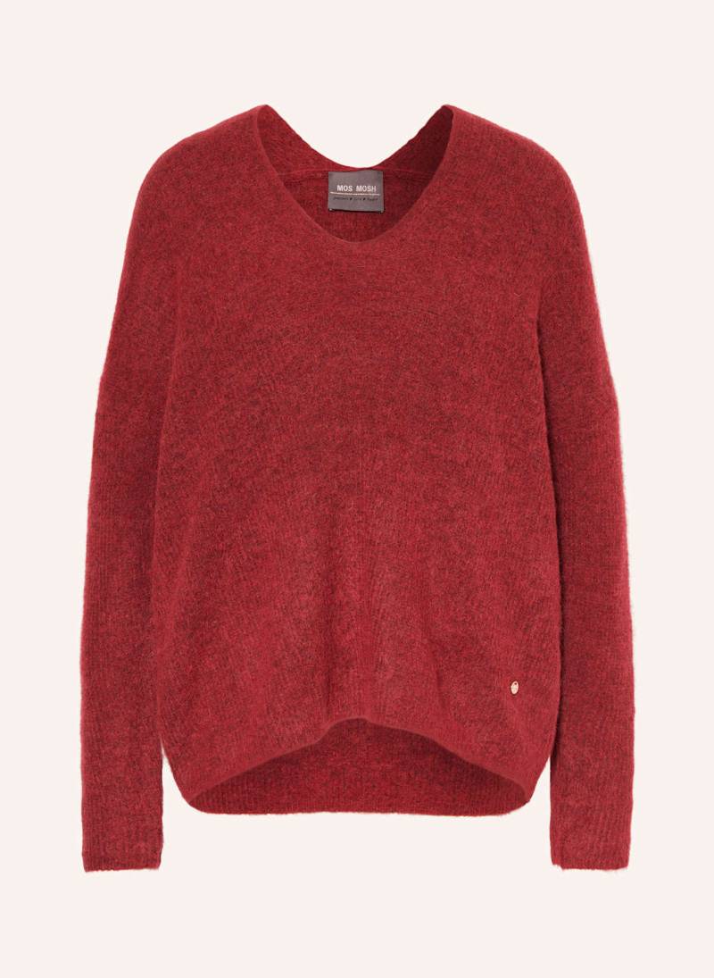 Mos Mosh Pullover Thora Mit Alpaka rot von MOS MOSH