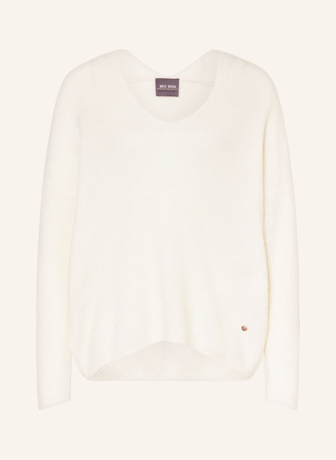 Mos Mosh Pullover Thora Mit Alpaka weiss Mos Mosh Pullover Thora Mit Alpaka weiss von MOS MOSH
