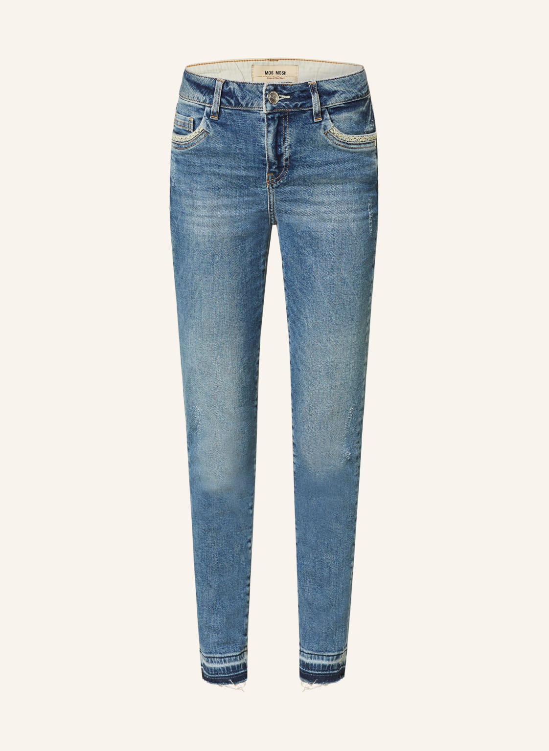 Mos Mosh Skinny Jeans Mmsumner Mateos blau von MOS MOSH