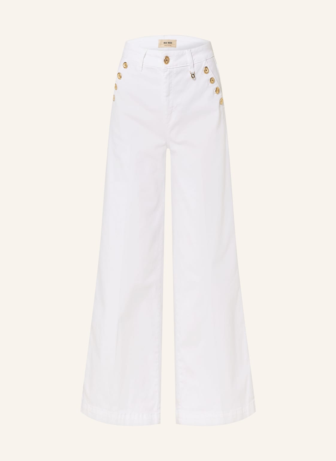 Mos Mosh Straight Jeans Mmreem Bianco weiss von MOS MOSH