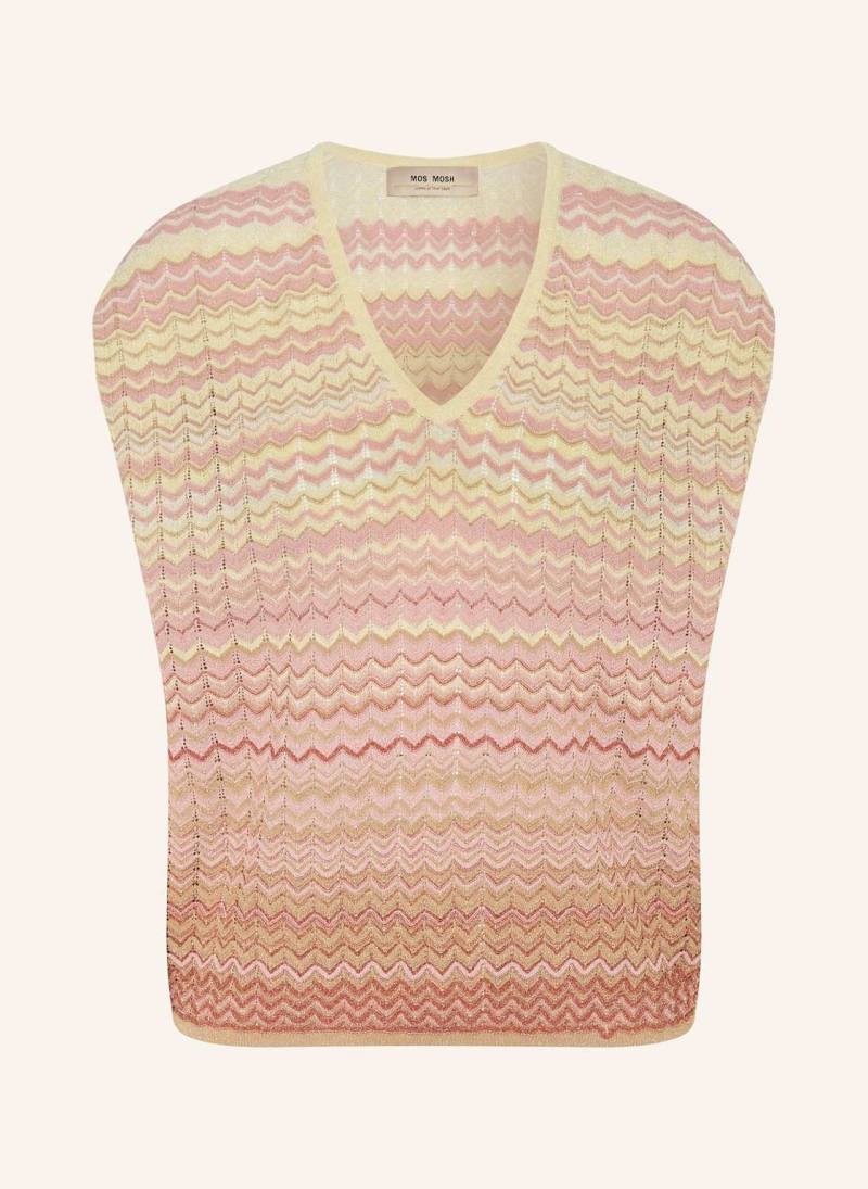 Mos Mosh Strickshirt Mmshani rosa von MOS MOSH