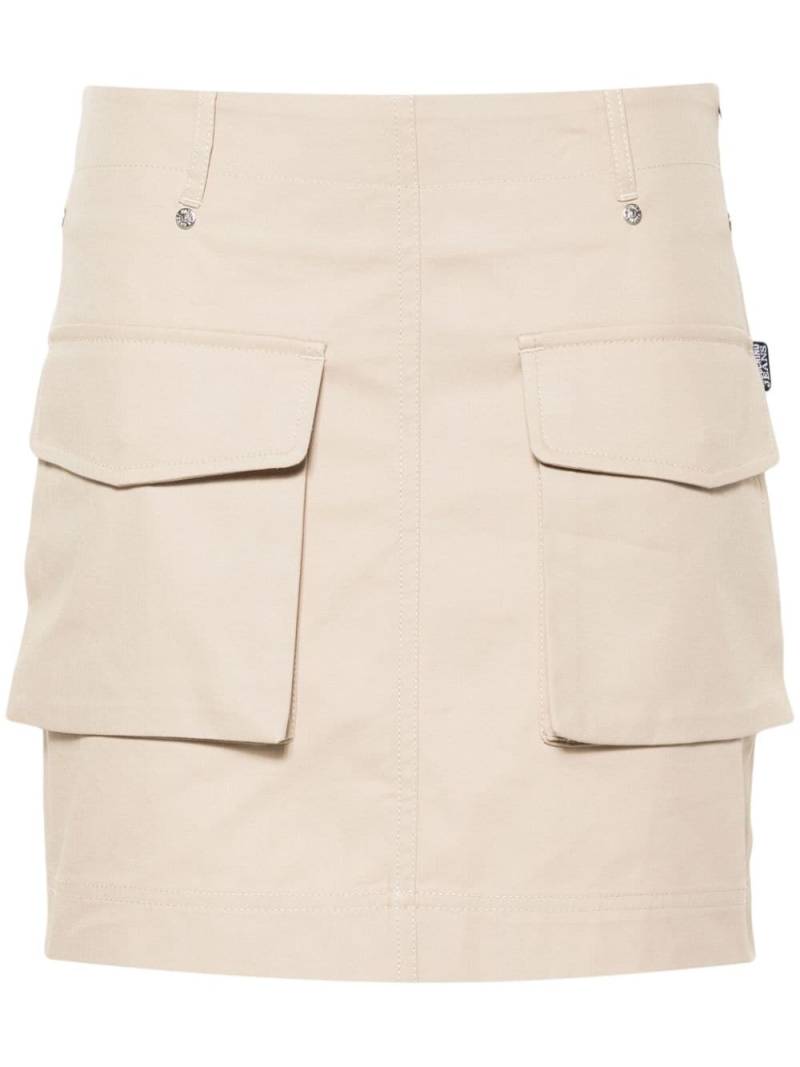 MOSCHINO JEANS cargo-pockets miniskirt - Neutrals von MOSCHINO JEANS