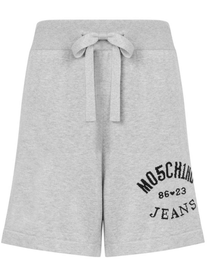 MOSCHINO JEANS logo-print shorts - Grey von MOSCHINO JEANS