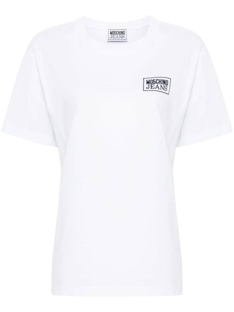 MOSCHINO JEANS logo-printed T-shirt - White von MOSCHINO JEANS