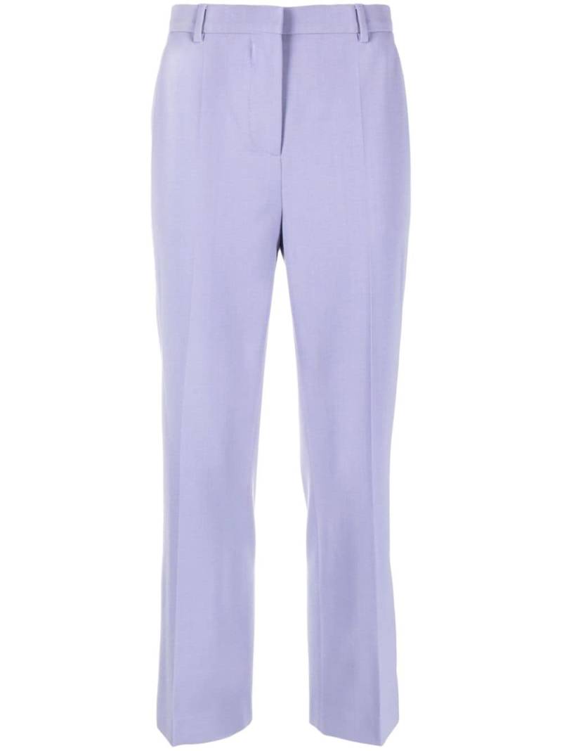 MOSCHINO JEANS slim-cut chino trousers - Purple von MOSCHINO JEANS