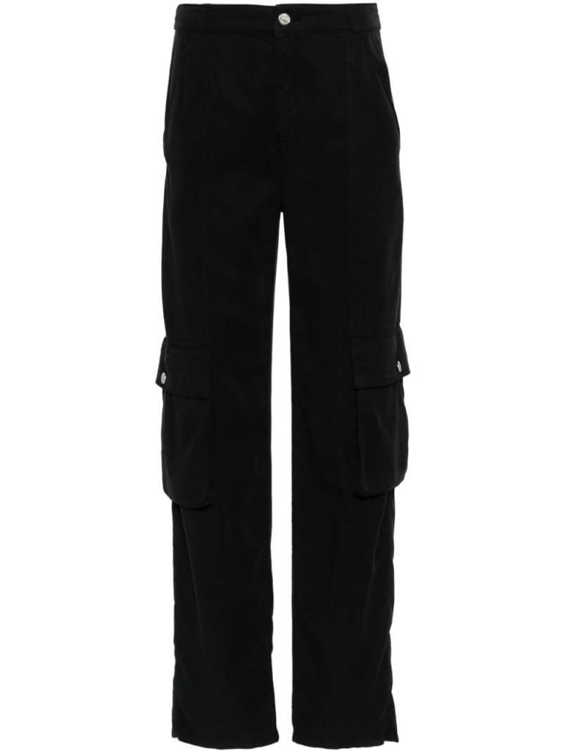 MOSCHINO JEANS straight-leg cargo trousers - Black von MOSCHINO JEANS