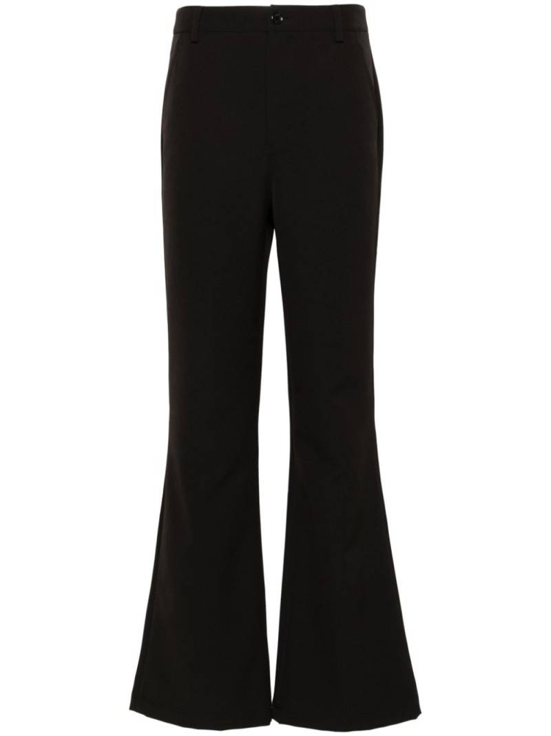 MOSCHINO JEANS straight-leg trousers - Black von MOSCHINO JEANS