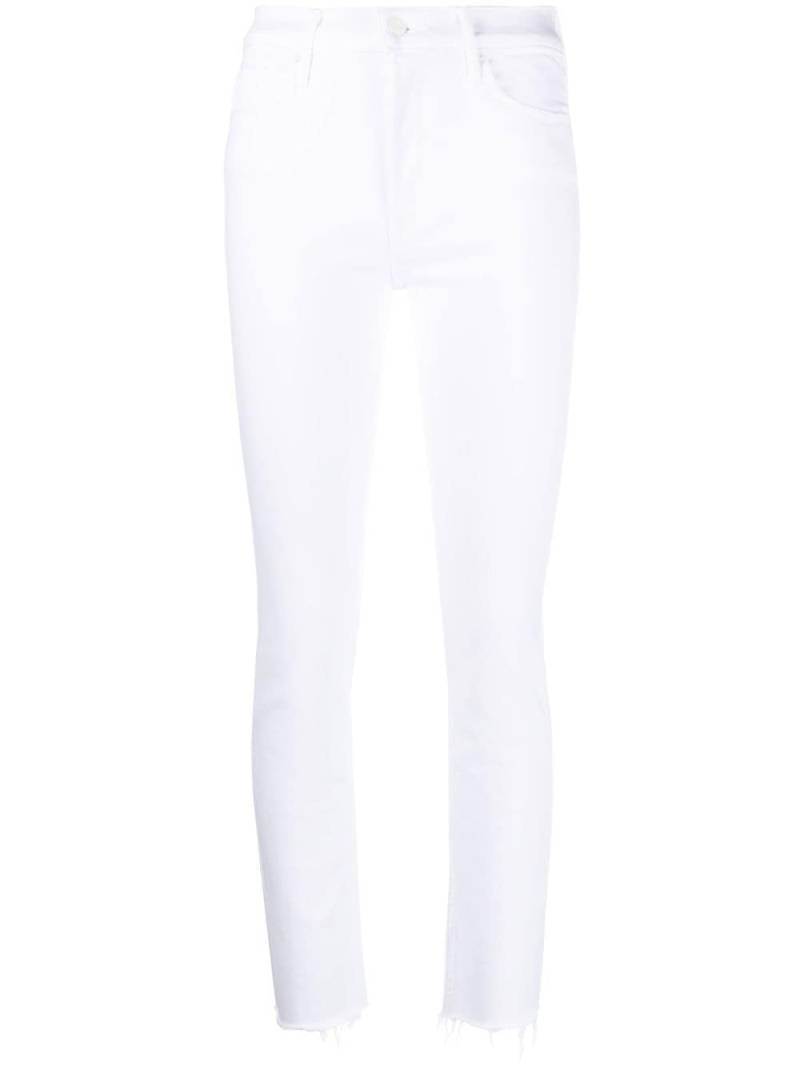 MOTHER Fairest of Them All jeans - White von MOTHER