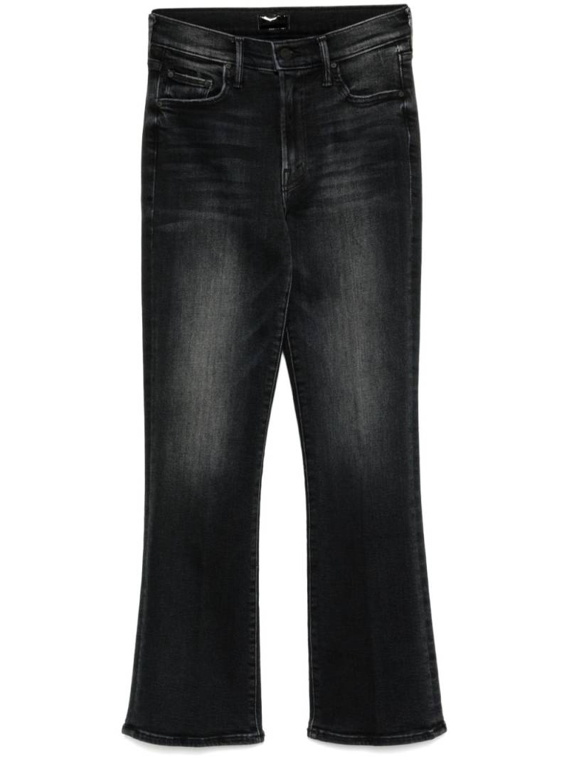 MOTHER Outsider flood jeans - Black von MOTHER