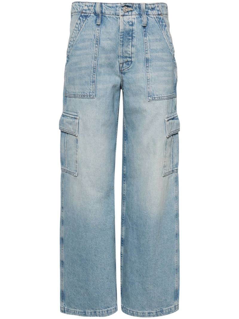 MOTHER Spinner cargo jeans - Blue von MOTHER