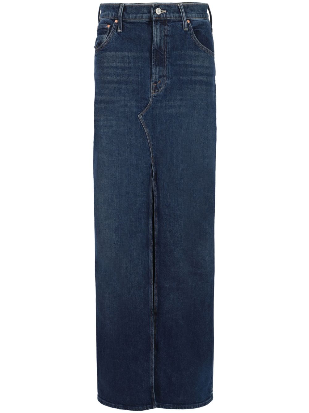 MOTHER The Bombshell maxi denim skirt - Blue von MOTHER