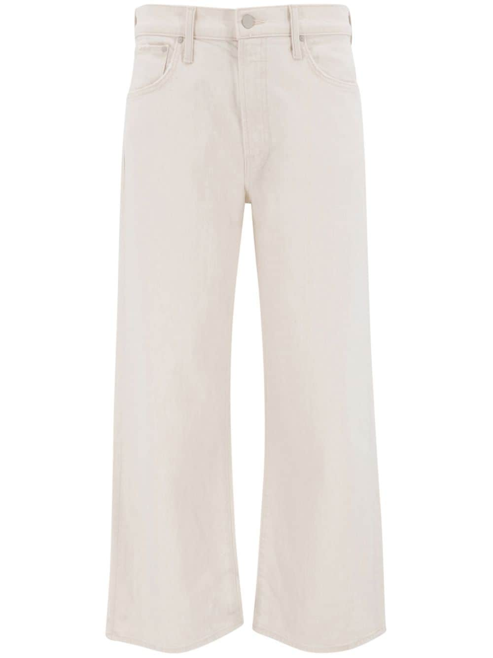 MOTHER The Dodger Ankle cropped jeans - Neutrals von MOTHER