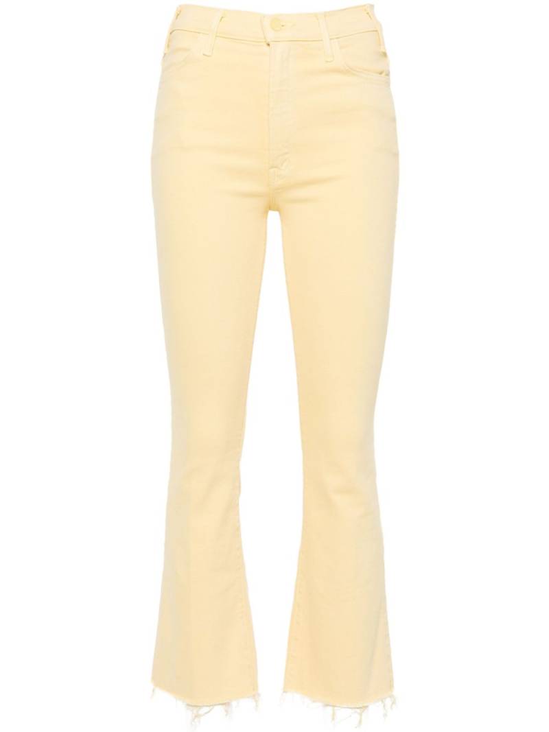 MOTHER The Hustler flared jeans - Yellow von MOTHER