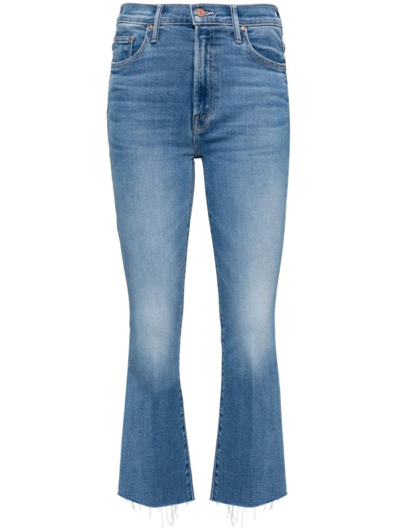 MOTHER The Insider cropped jeans - Blue von MOTHER