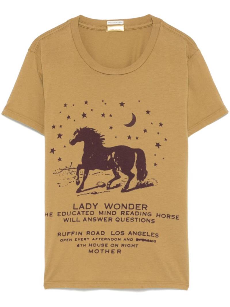 MOTHER The Lil Goodie Goodie T-shirt - Brown von MOTHER