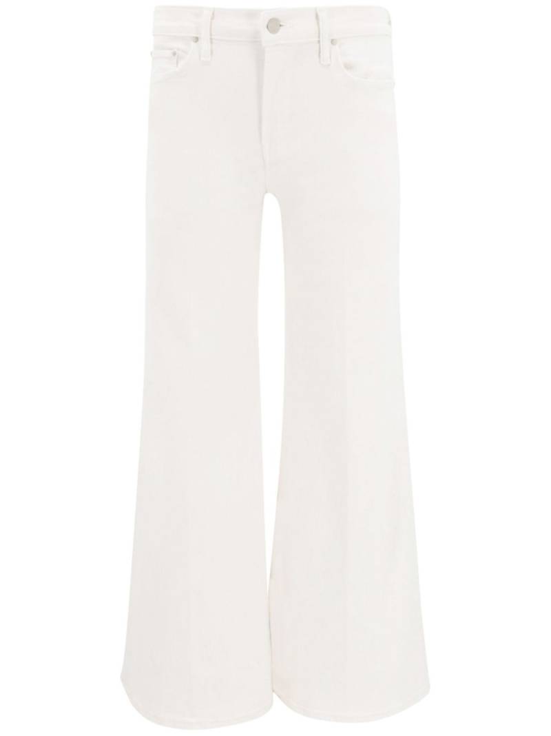 MOTHER The Twister Skimp high-rise flared jeans - Neutrals von MOTHER