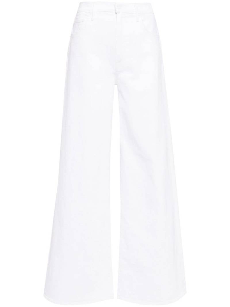 MOTHER The Undercover wide-leg jeans - White von MOTHER