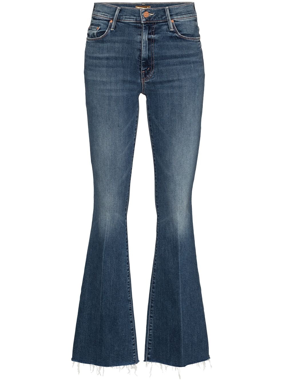 MOTHER The Weekender flared jeans - Blue von MOTHER