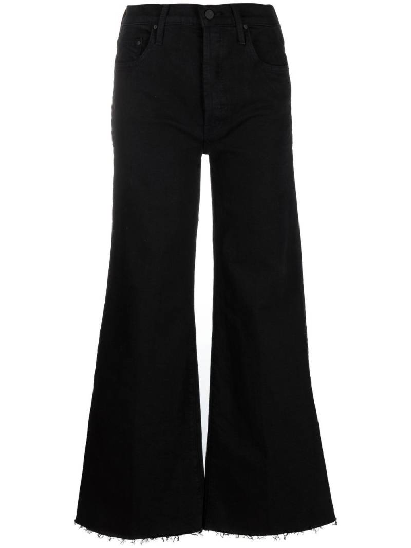 MOTHER Tomcat Roller flared jeans - Black von MOTHER