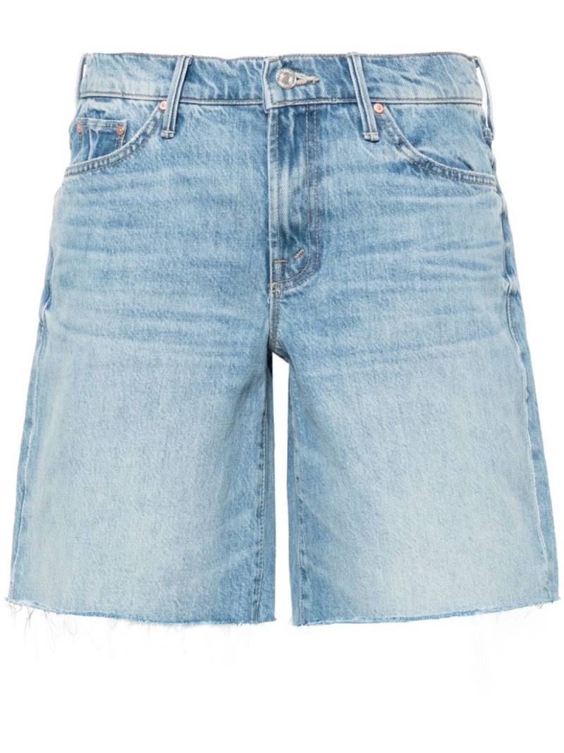 MOTHER Undercover denim shorts - Blue von MOTHER