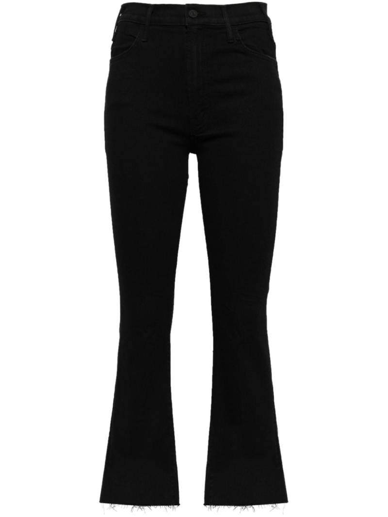 MOTHER cropped flared jeans - Black von MOTHER