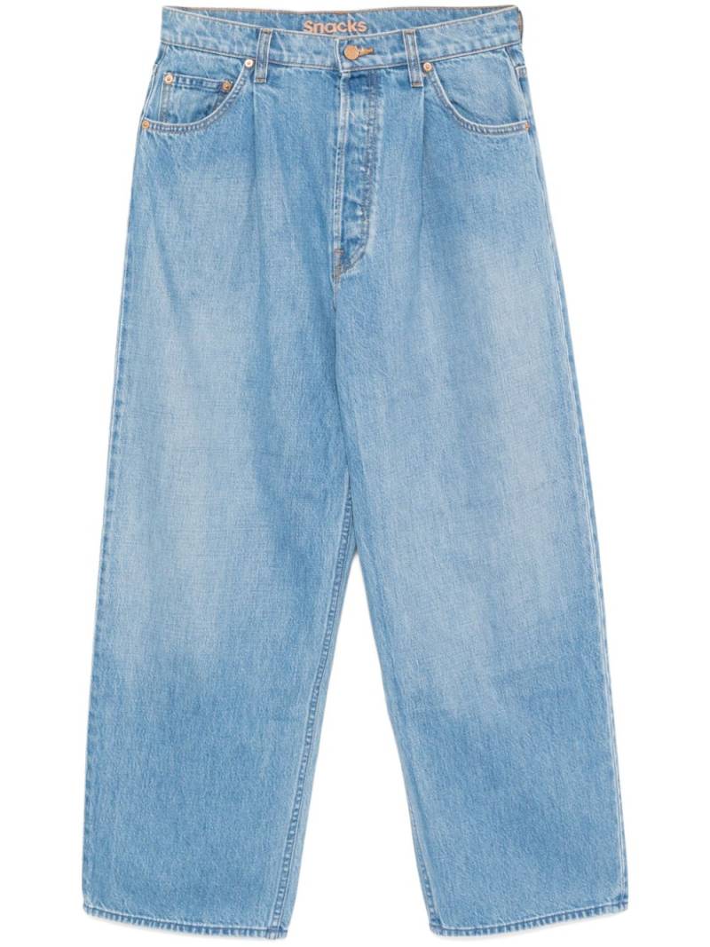 MOTHER cropped tapered jeans - Blue von MOTHER