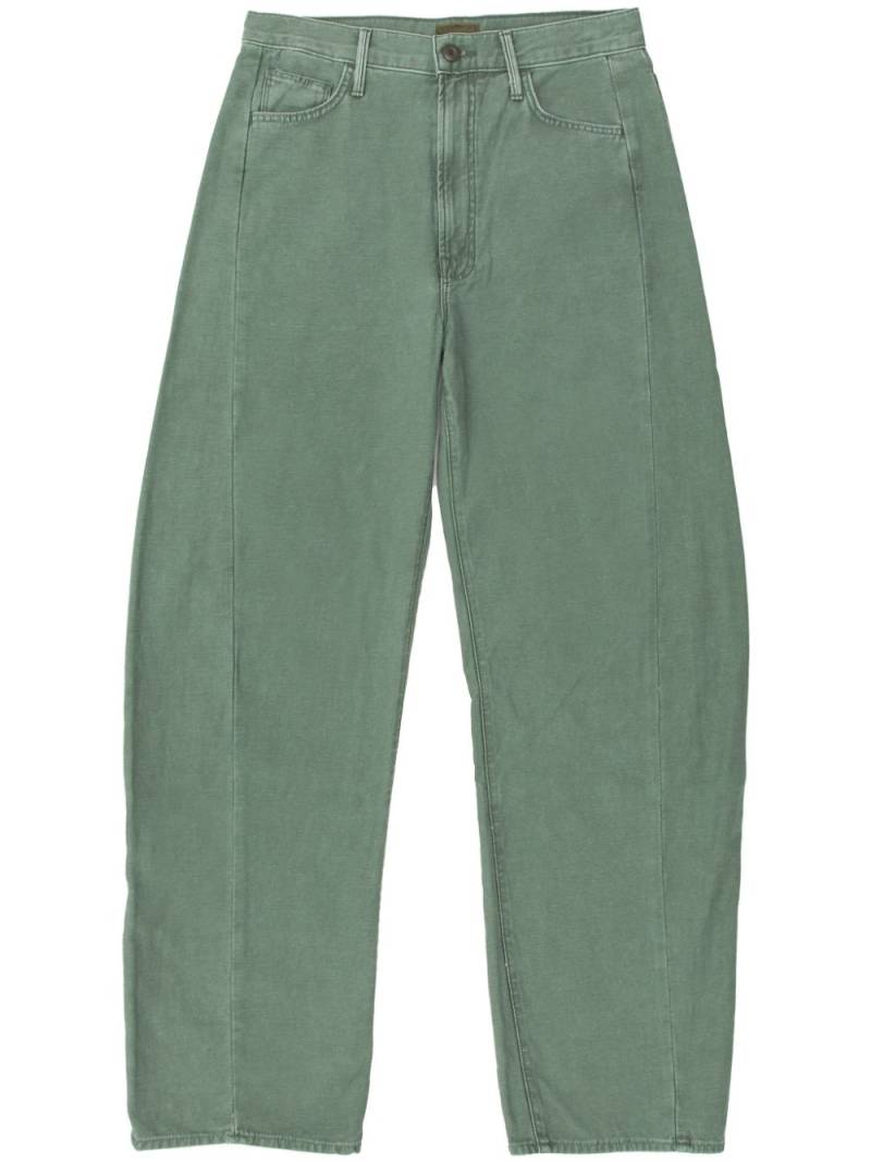 MOTHER high-waisted wide-leg jeans - Green von MOTHER