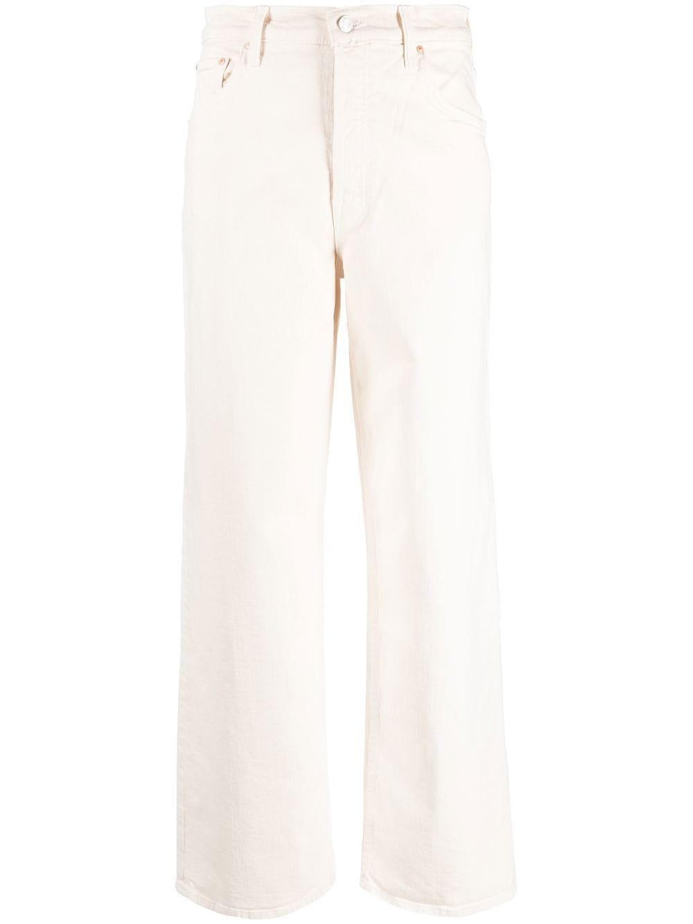 MOTHER high-rise wide-leg jeans - White von MOTHER