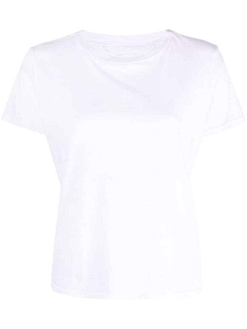 MOTHER short-sleeve supima cotton T-shirt - White von MOTHER