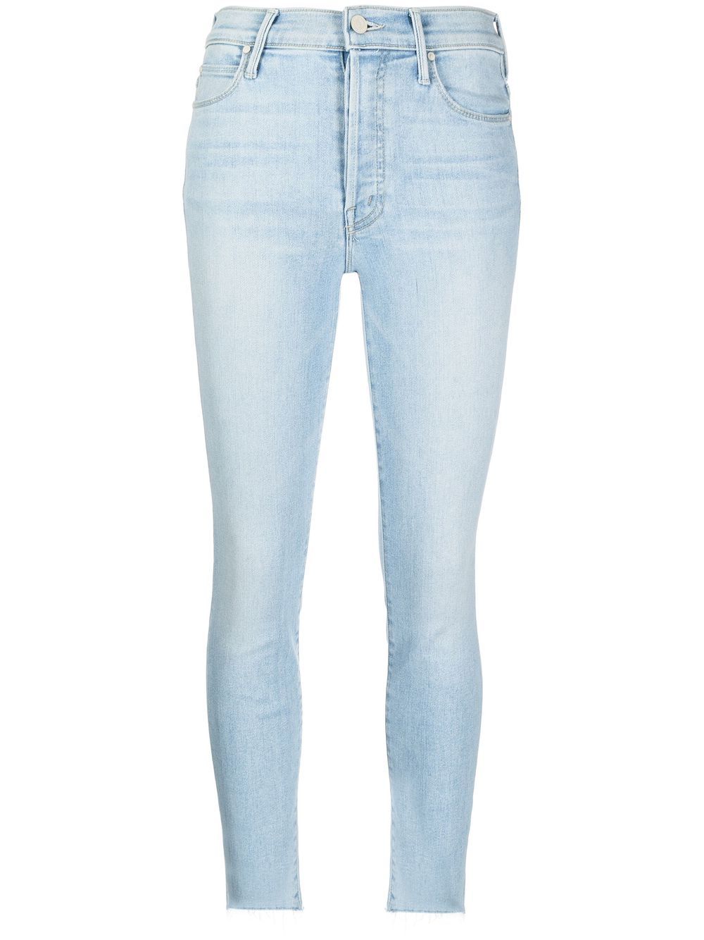 MOTHER slim-cut cropped jeans - Blue von MOTHER