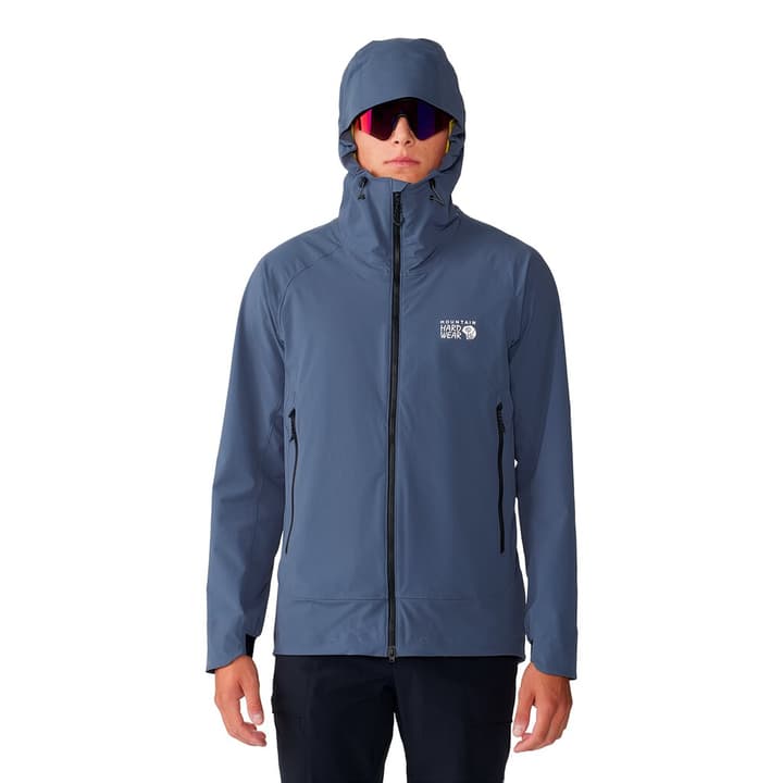 Mountain Hardwear M Chockstone™ Alpine LT Hooded Jacket Trekkingjacke grau von MOUNTAIN HARDWEAR