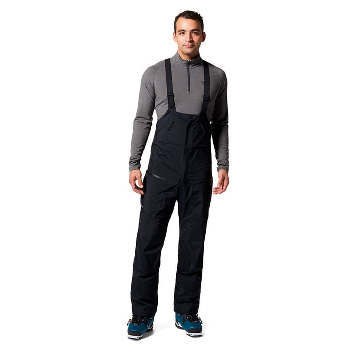 Mountain Hardwear M High Exposure Gore Tex C-Knit Bib Skihose schwarz von MOUNTAIN HARDWEAR