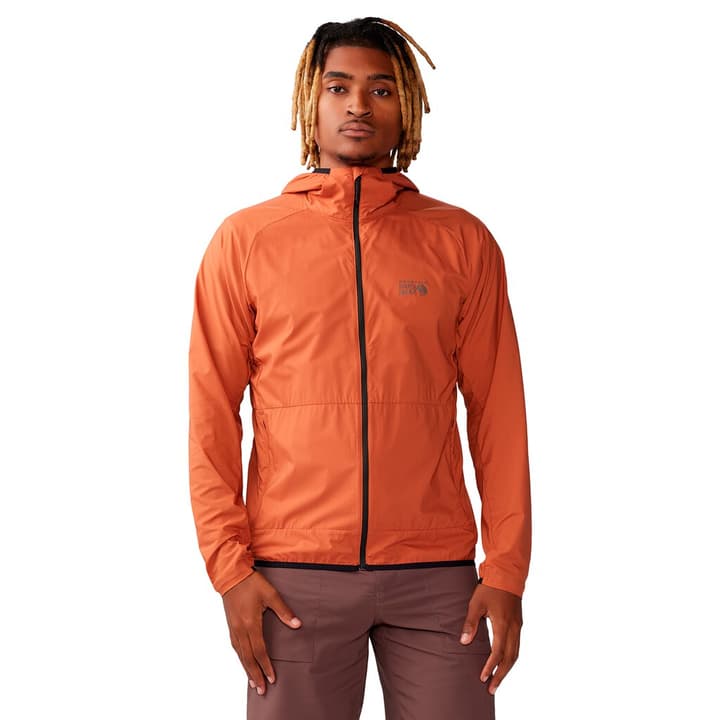 Mountain Hardwear M Kor AirShell Hoody Isolationsjacke rost von MOUNTAIN HARDWEAR