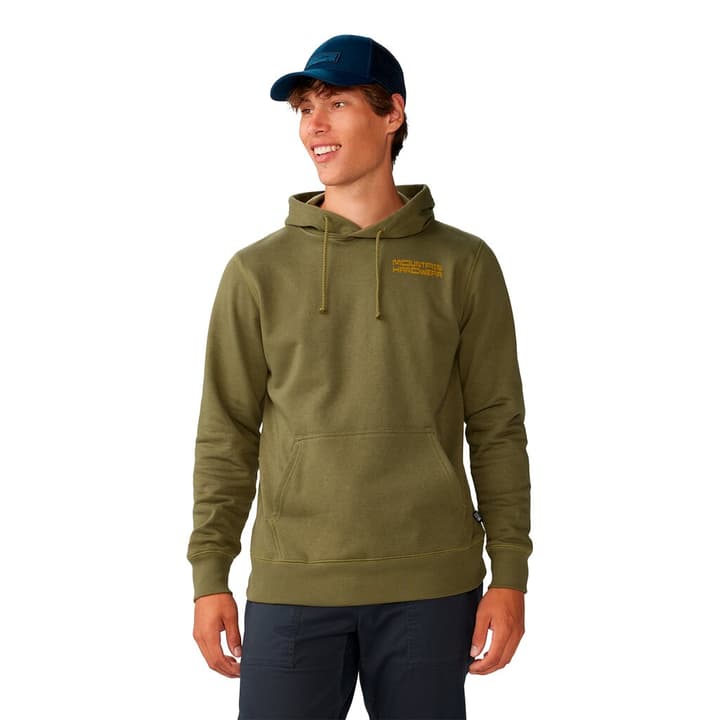 Mountain Hardwear M Retro Climber™ Pullover Hoody Hoodie olive von MOUNTAIN HARDWEAR