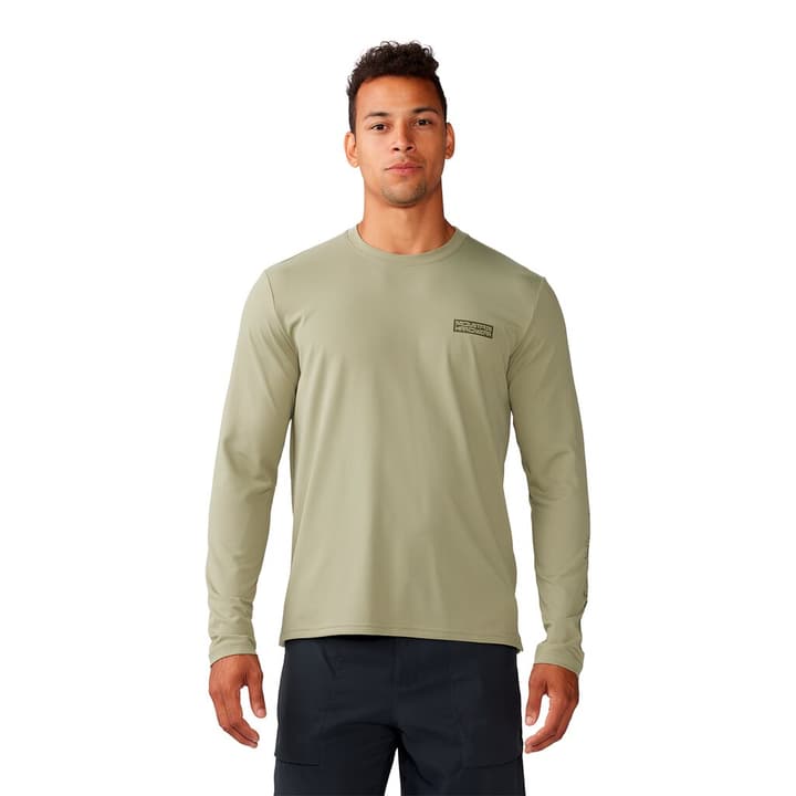 Mountain Hardwear M Sunblocker™ Long Sleeve Langarmshirt beige von MOUNTAIN HARDWEAR